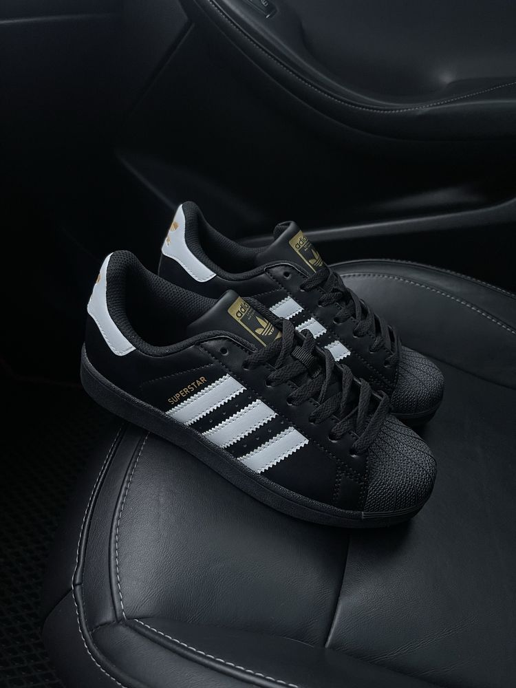 Adidas Superstar Black Розміри 36-45