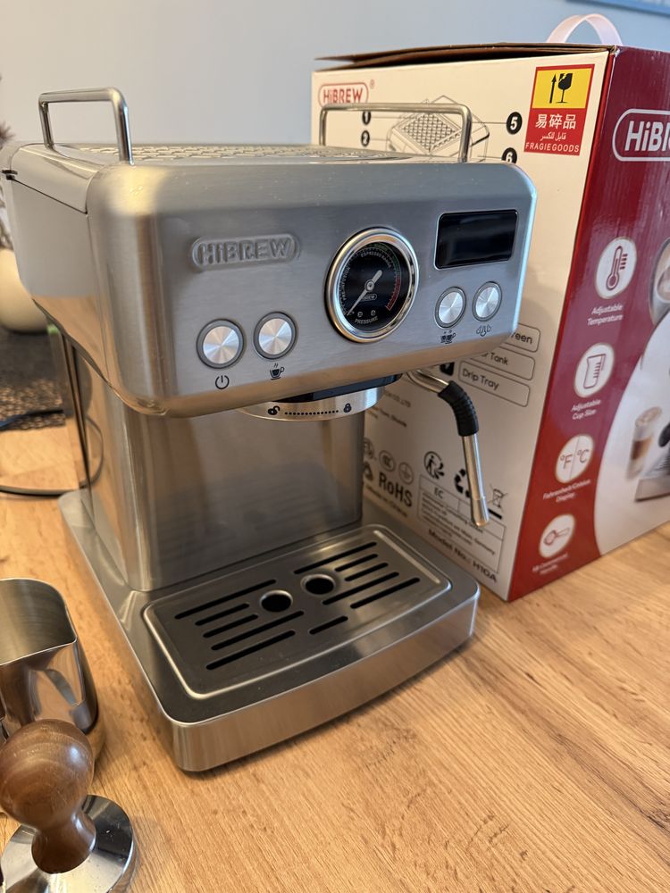 Ekspres Ciśnieniowy HiBREW H10A 58mm Gratisy Dowóz Śląsk