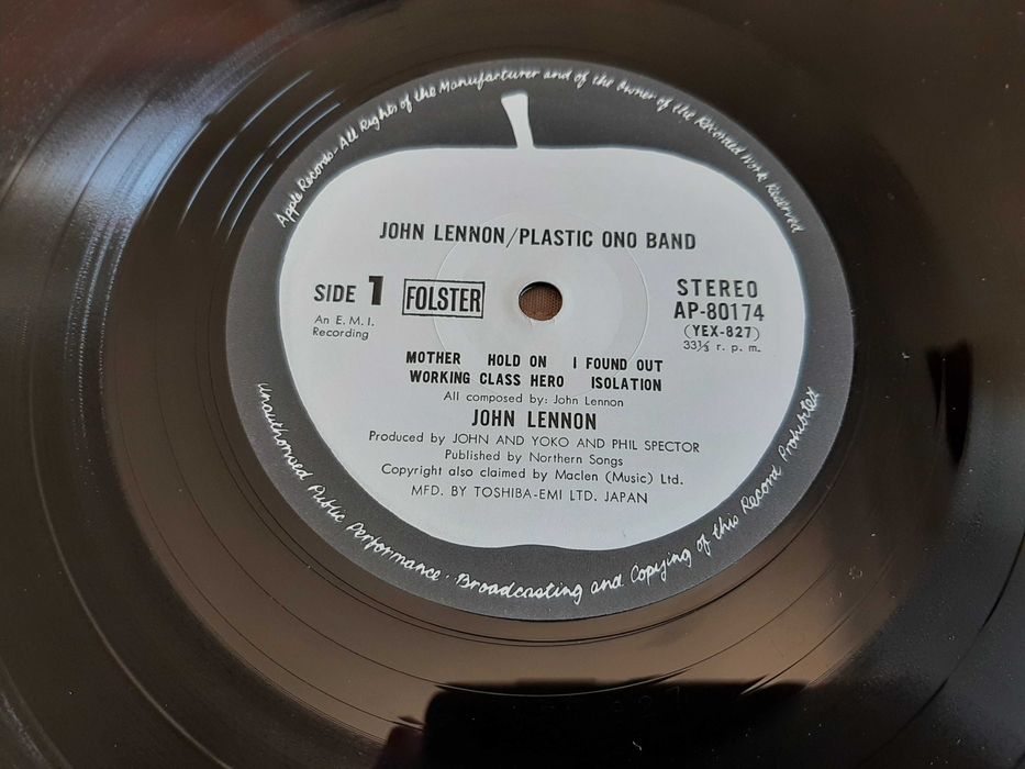 John Lennon - Plastic Ono Band - Japão - Vinil LP Beatles