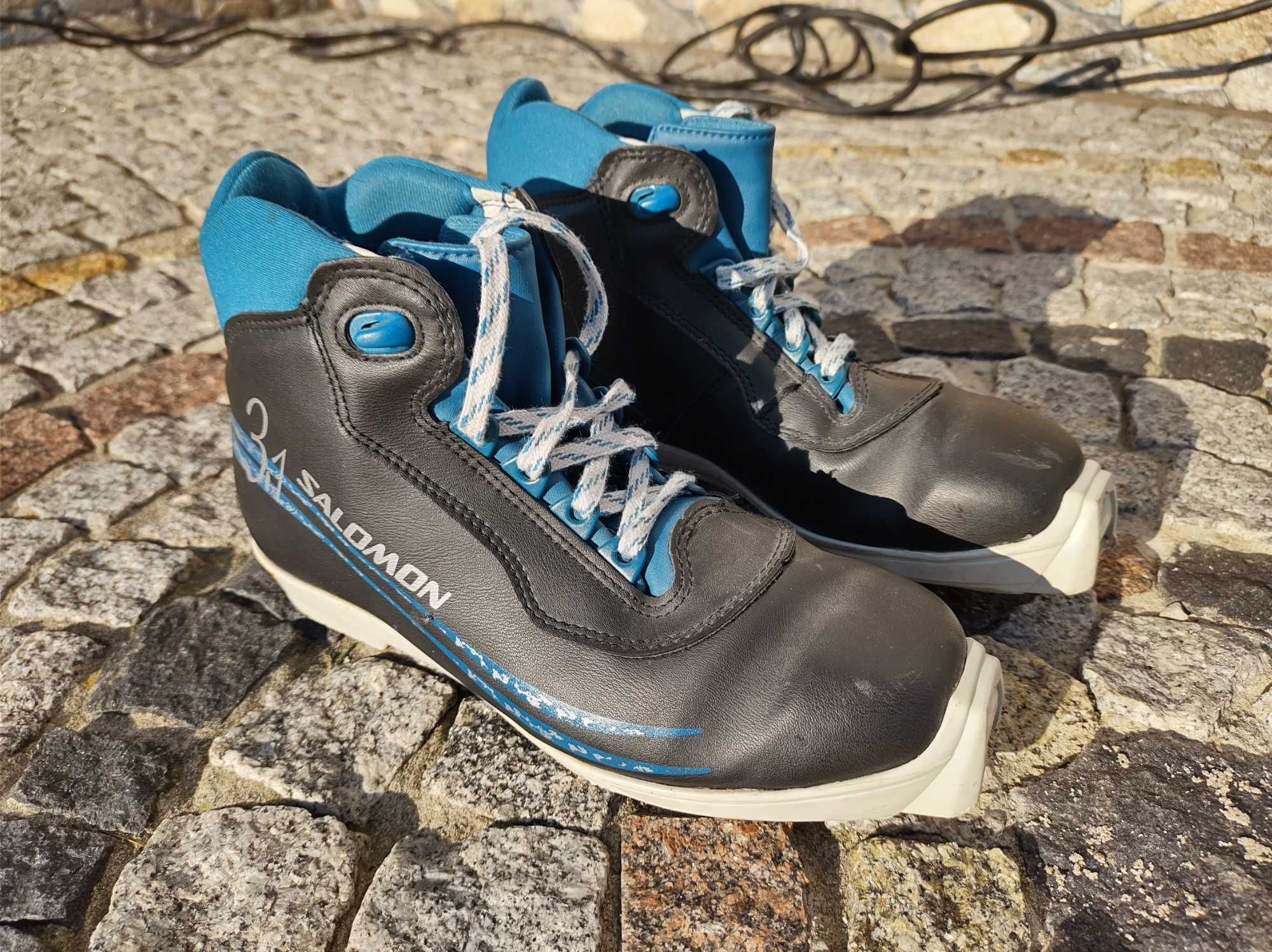 Buty do nart biegowych biegówki Salomon 3.1 SNS profil roz 40 wkł 25,5