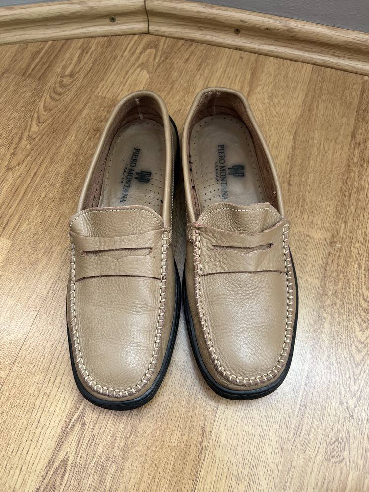 Buty półbuty skórzane mokasyny