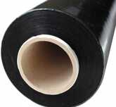 Folia stretch czarna 1, 5kg,neto 3szt.