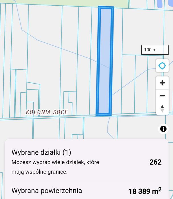 Sprzedam działkę rolną.