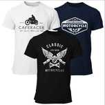Koszulka Męska Zestaw 3 sztuki Koszulki Motocyklowe 3pak T-shirt