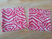 2x Poszewki na poduszki 40cm