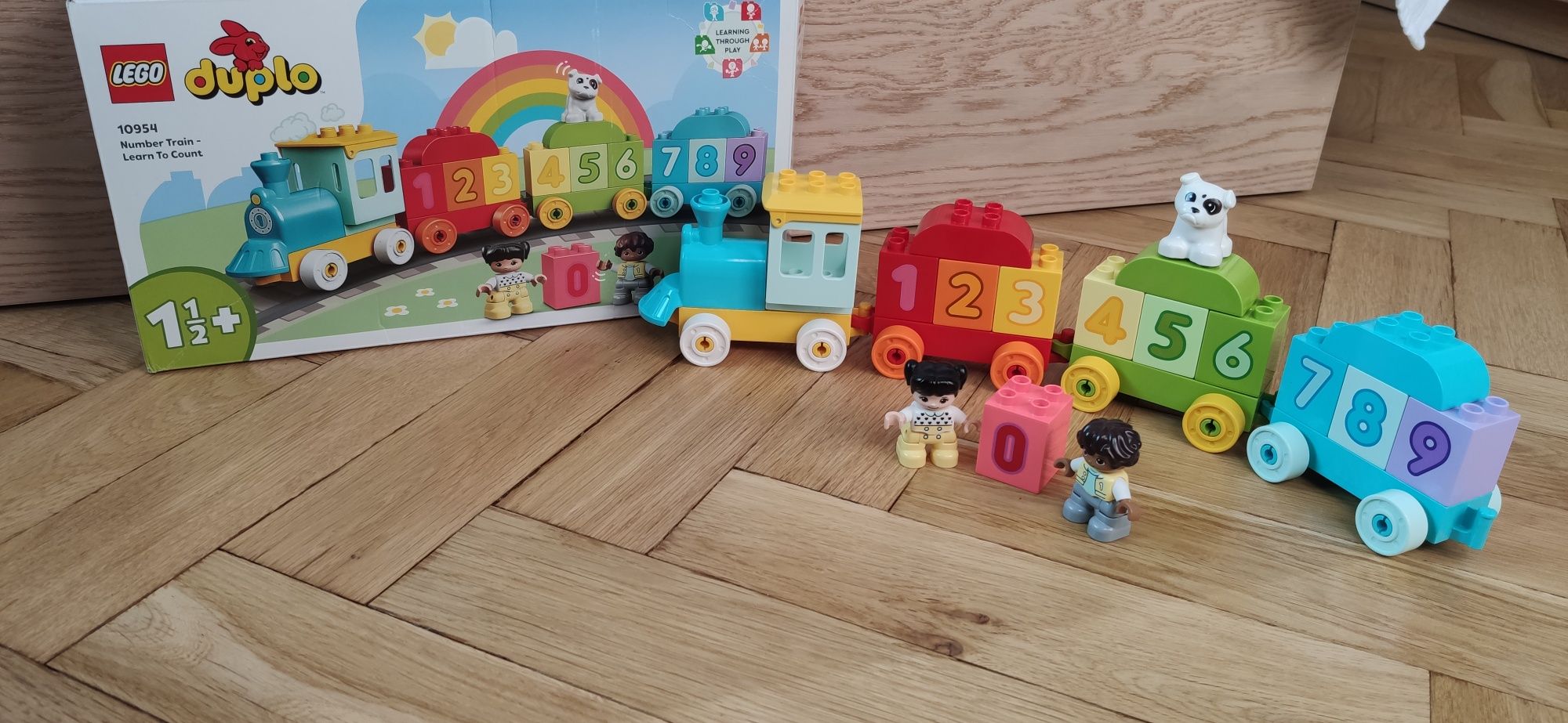 LEGO Duplo Pociąg z cyferkami 10954