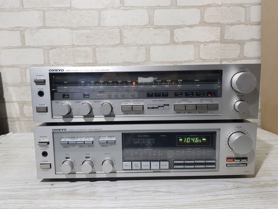 FM/AM  ресивер/підсилювач Onkyo TX-41+1/21  2x42 Вт б/у з Німеччини