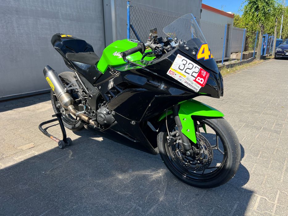 Kawasaki Ninja 300 ABS torówka tor trackday