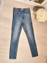 Spodnie jeansowe Zara 40 L 38 M rurki skinny
