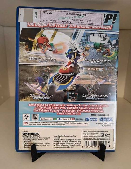 Sonic Riders  Ps2