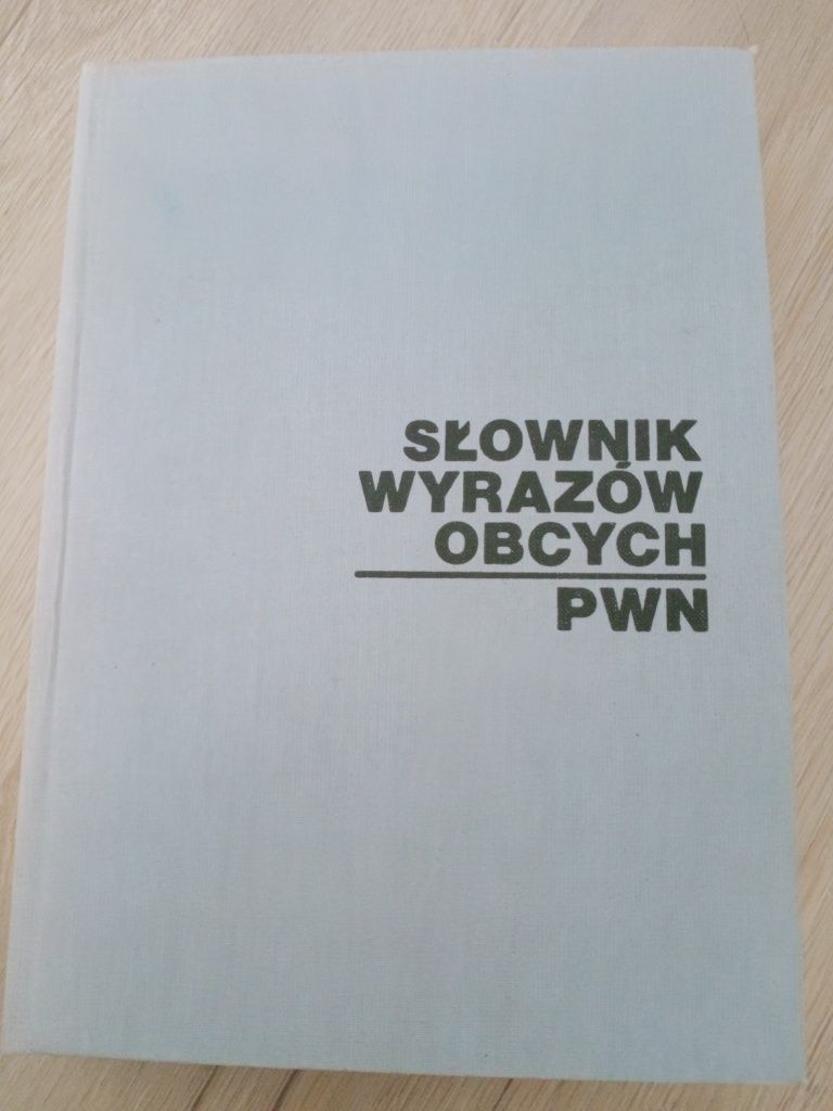 Komplet 2 slownikow - PWN Ortograficzny i Wyrazow obcych