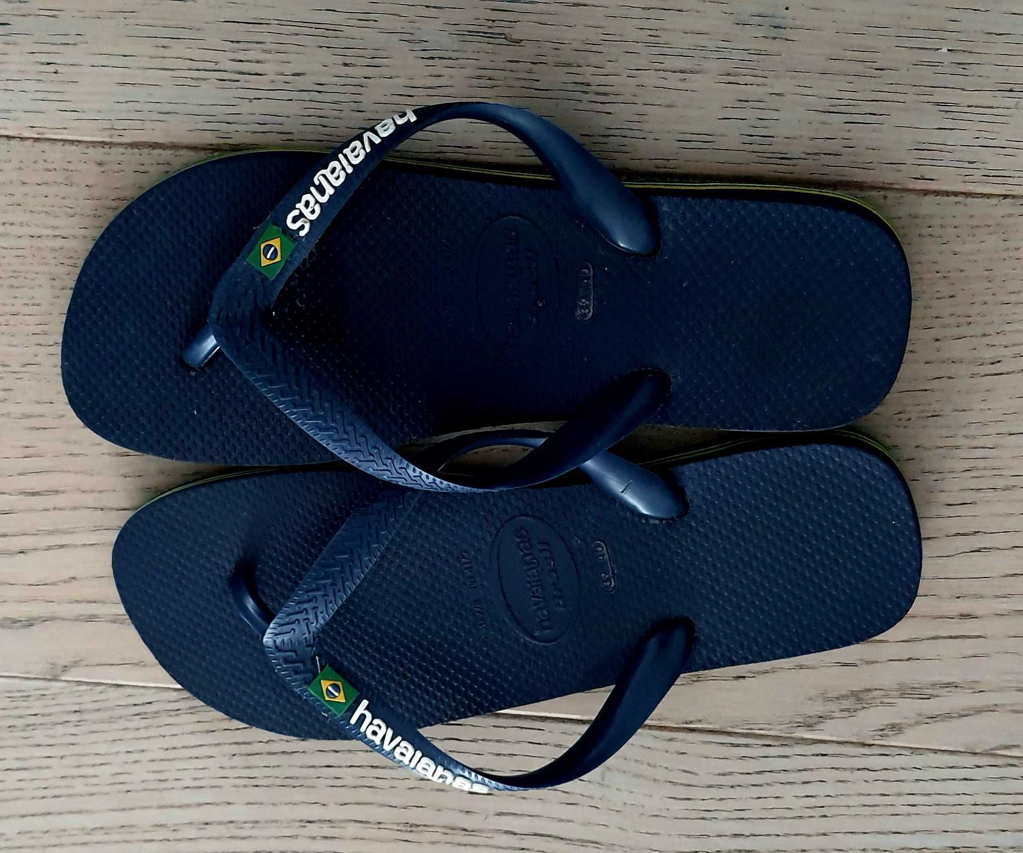 Klapki Havaianas 39 40 męskie dla chłopca oryginalne