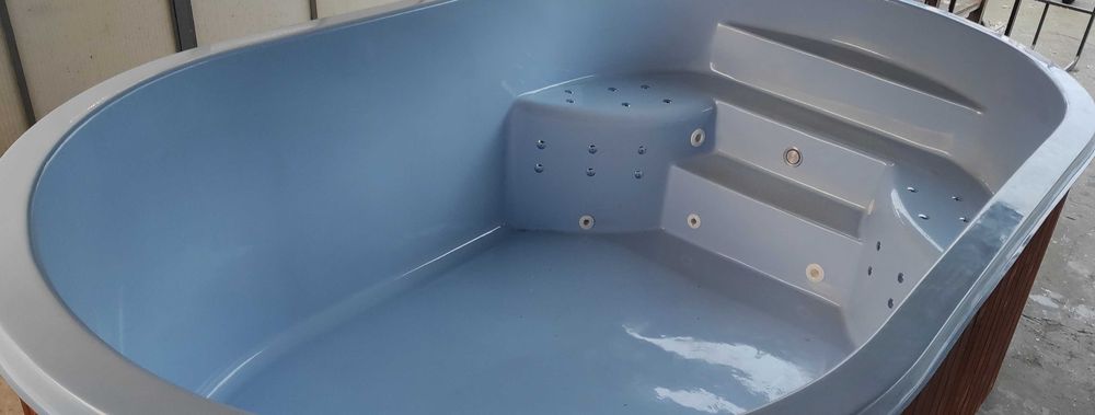 Całoroczny basen 10 os masaż pokrywa LED balia jacuzzi sauna transport