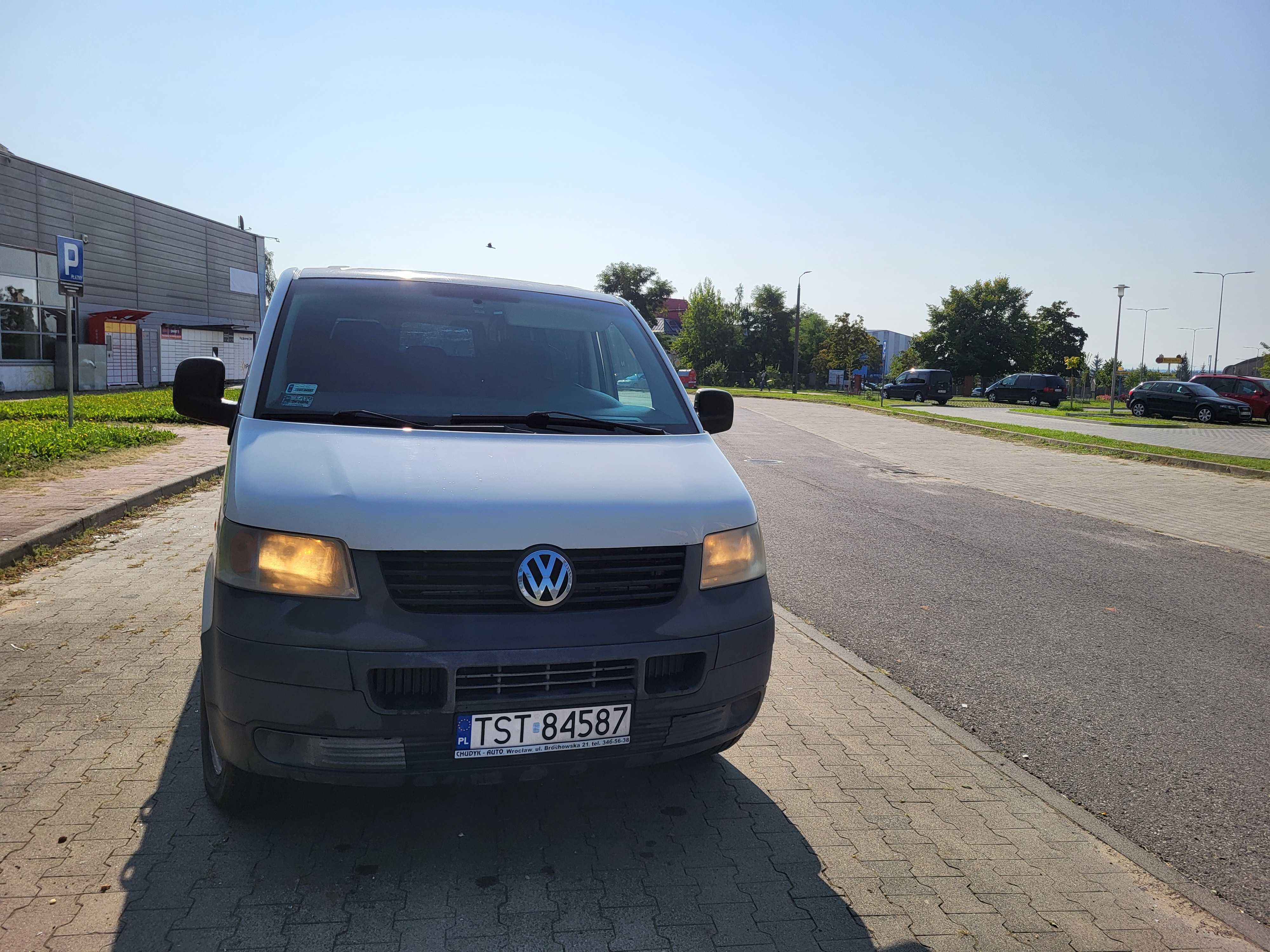 VW t5 130KM Brygadówka, FV 23%