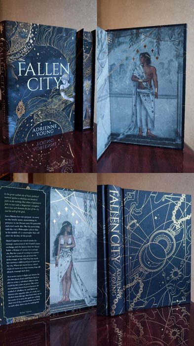 Книжка Fallen City by Adrienne Young, Fairyloot