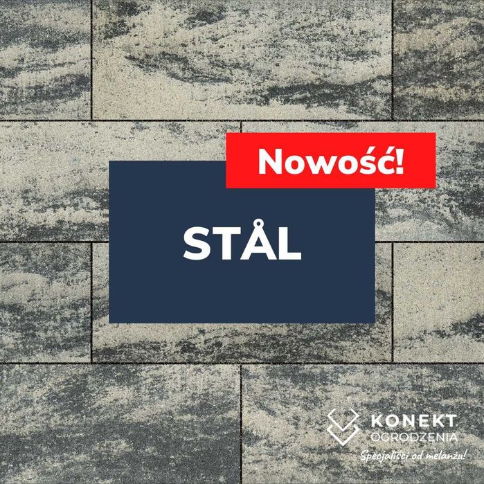 Bloczki ogrodzeniowe KONEKT różne kolory KURIER cała Polska