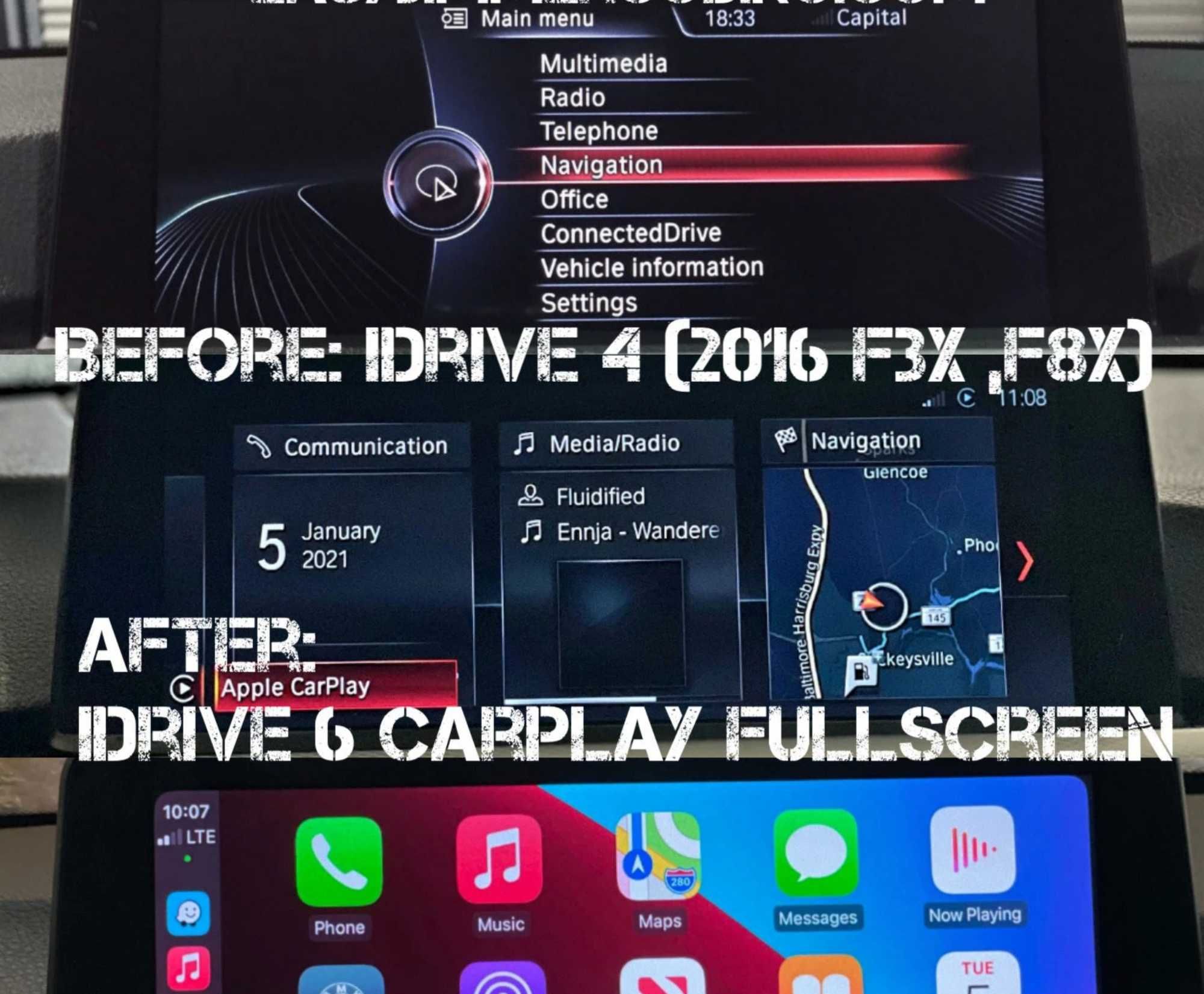 Кодирование Прошивка Обновление NBT EVO ID4 ID5 Carplay Навигация FSC