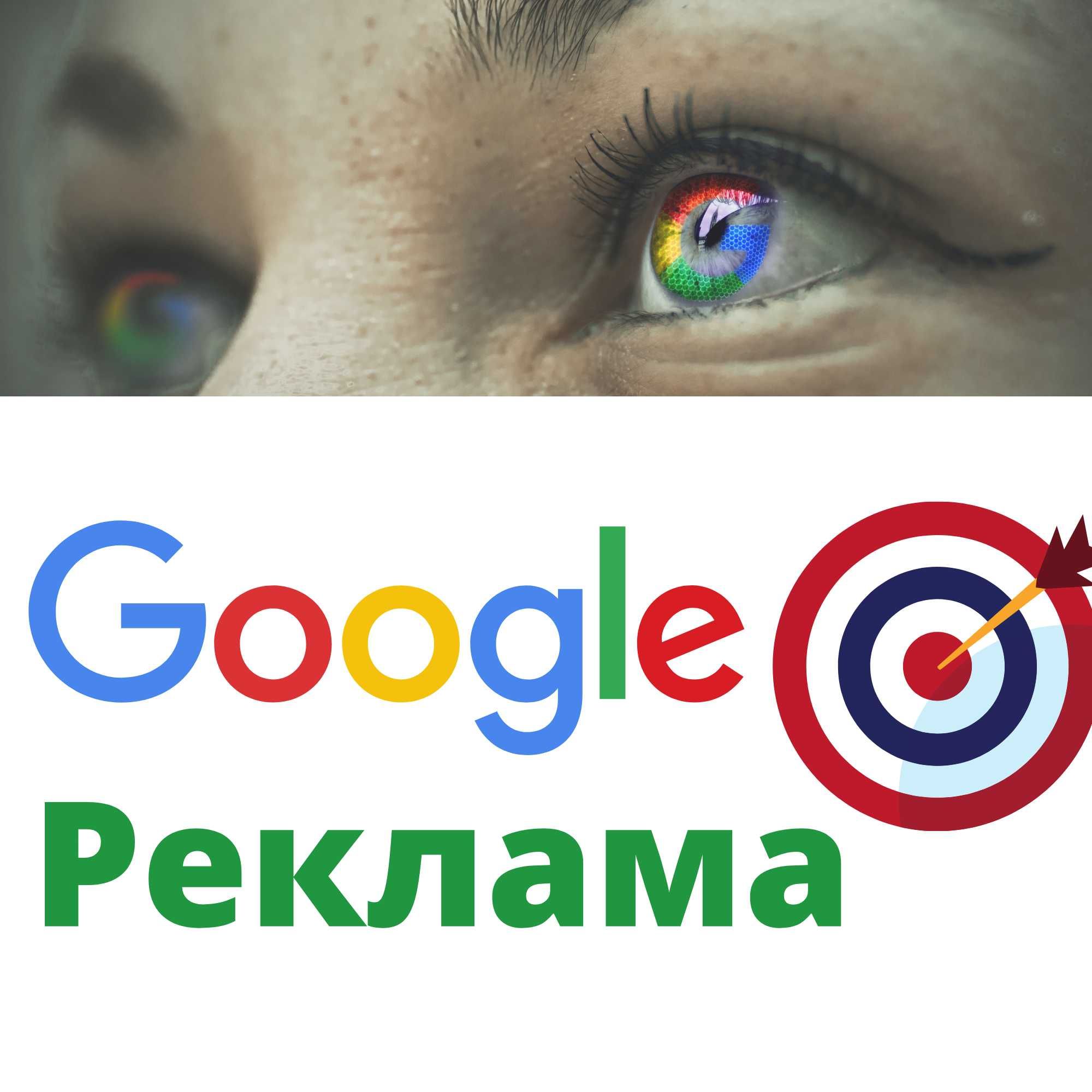 Реклама гугл налаштування налаштування Google Ads контекстная реклама