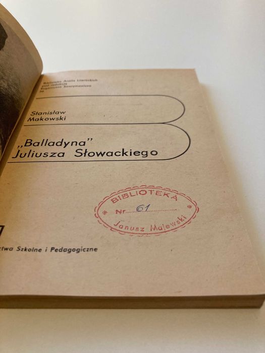 "Balladyna" Juliusza Słowackiego - Stanisław Makowski - książka