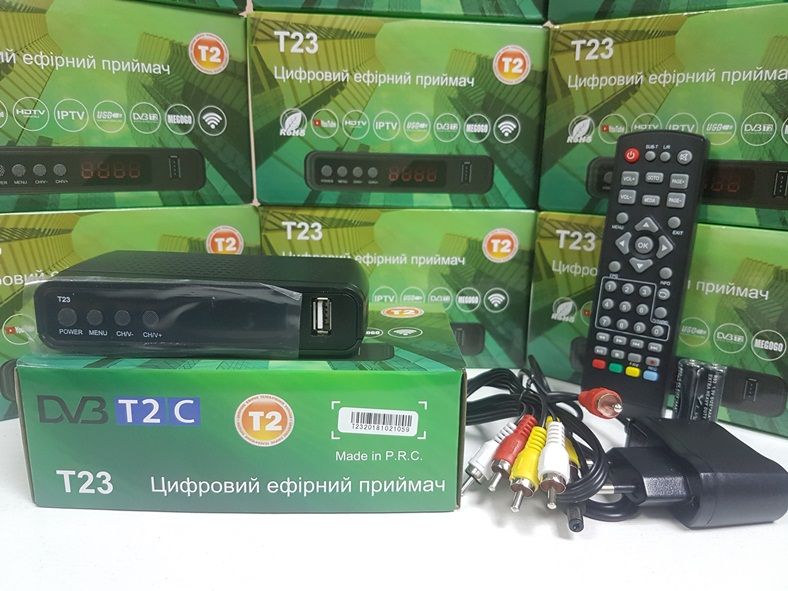 Приставка Т2 приемник DVB-T2 UCLAN T23 Full HD Mpeg4 приемник DVB-C