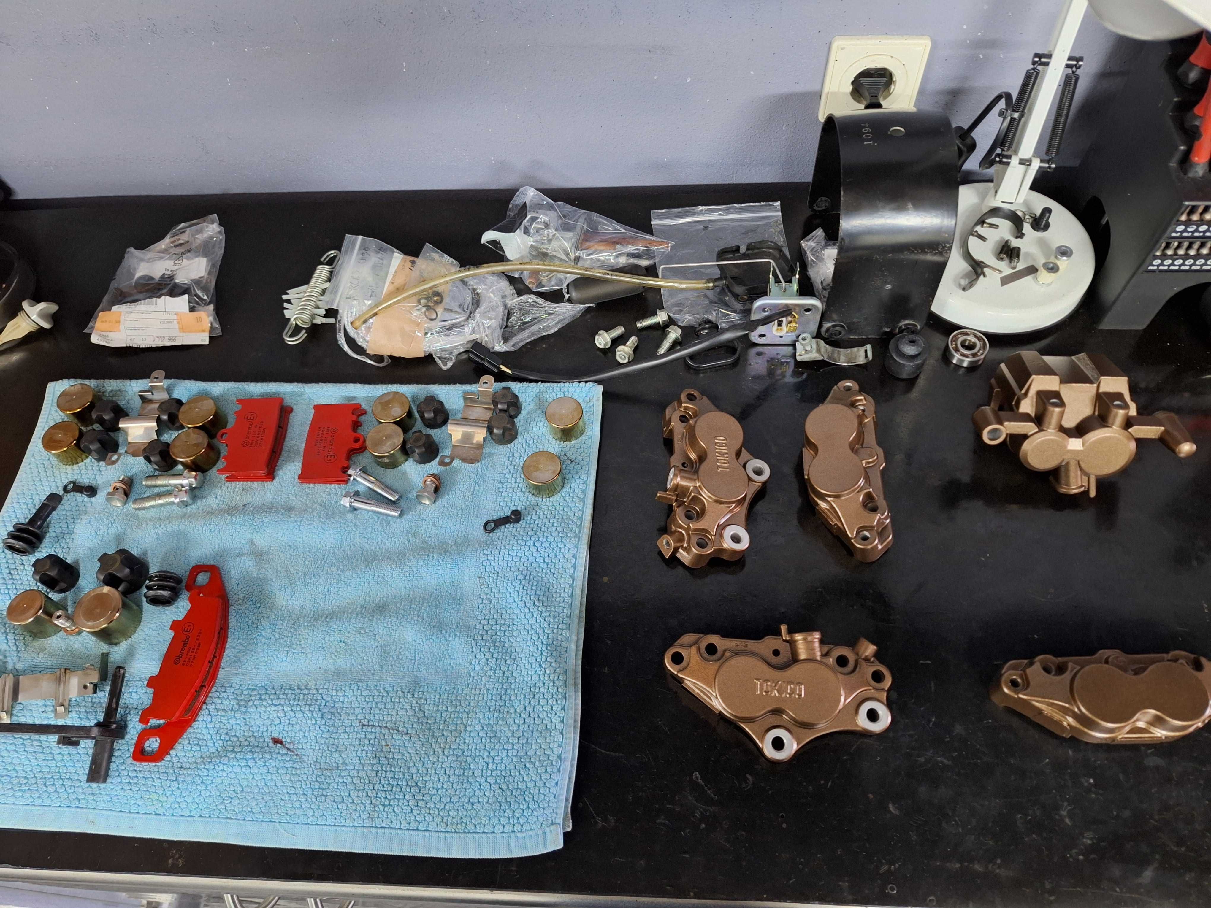 Restauro de Pinças/Bombas Mota