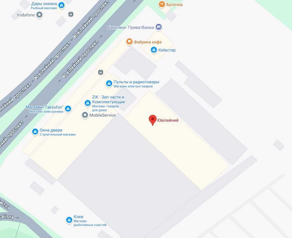 Кіоск на ринку Ювілейному Хортіцький