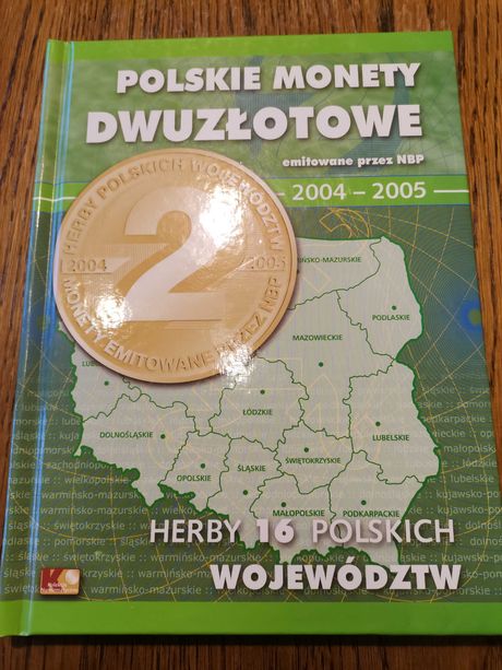 Album z monetami 2zł, herby województw