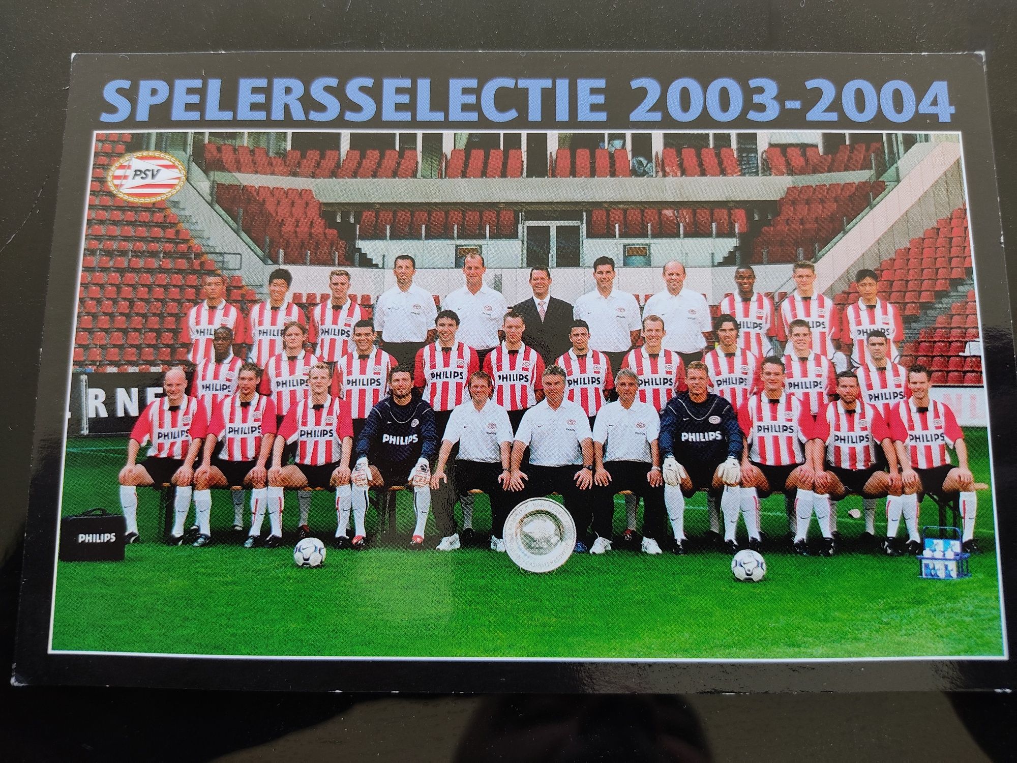 Postal do plantel do PSV 2003 e 2004