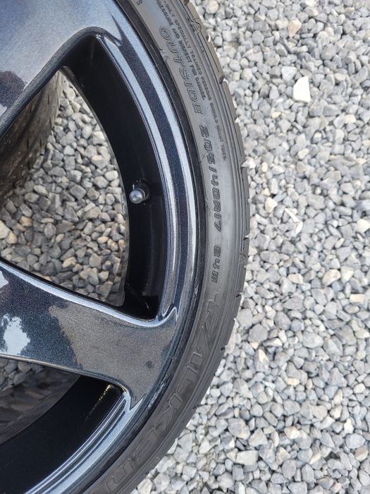 Alufelgi komplet ET45 4x114,3 205/40 R17 Mitsubishi Colt Smart ForFour