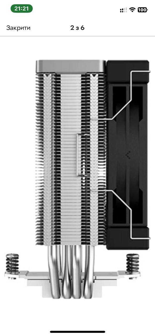 Процесорний кулер Deepcool AK400 новий