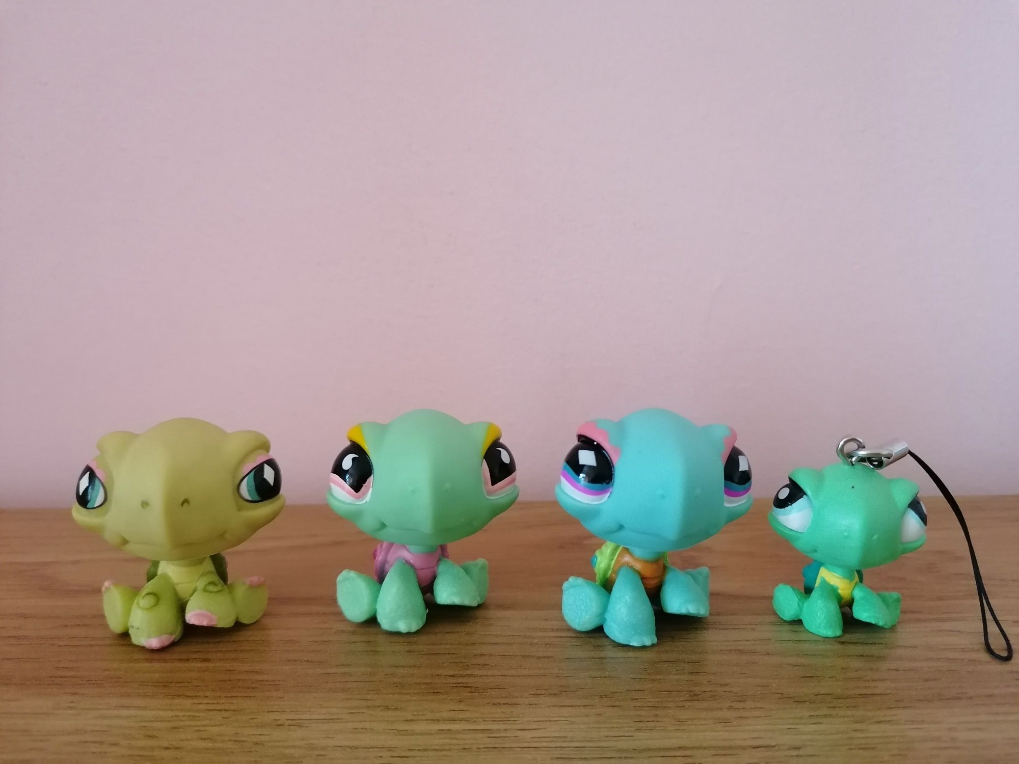 Littlest pet shop lps zestaw unikatowych żółwi