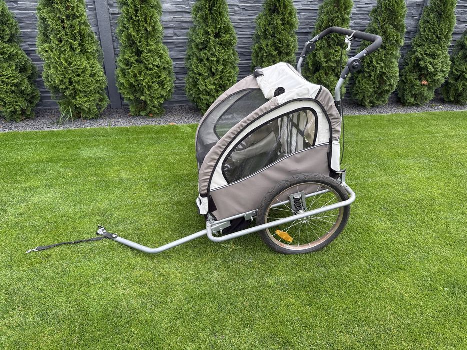 Riksza do roweru, przyczepka rowerowa