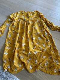 Mango sukienka żółta 152 cm