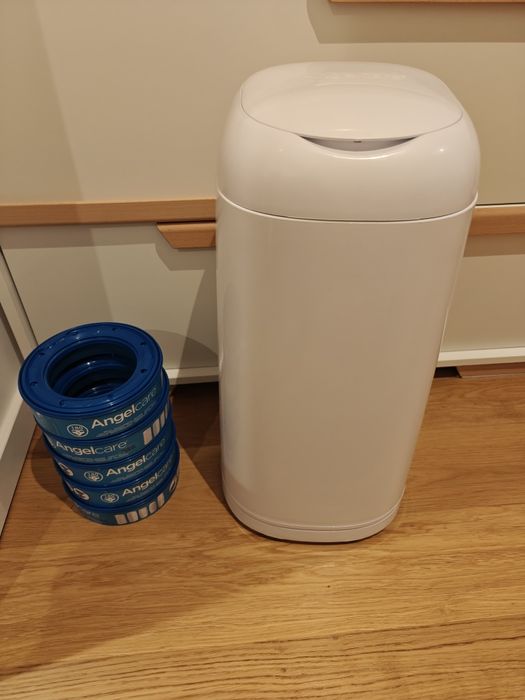 Kosz na pieluchy angelcare+ 5 nowych oryginalnych wkładów