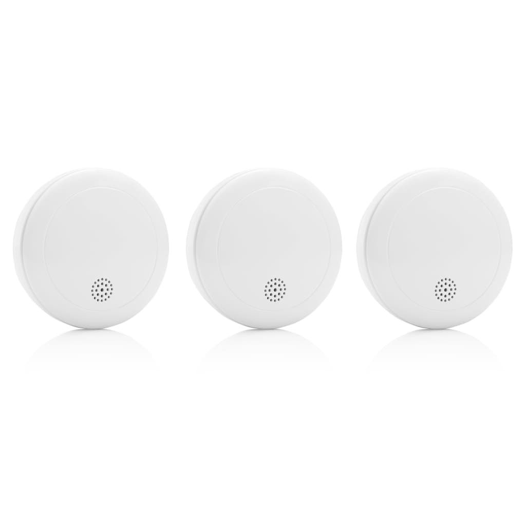 Nowa cena ! Zestaw Czujniki Dymu Czadu Smartwares z Alarmem kpl 3szt