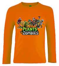Koszulka z długim rękawem Plants vs Zombies PRODUC