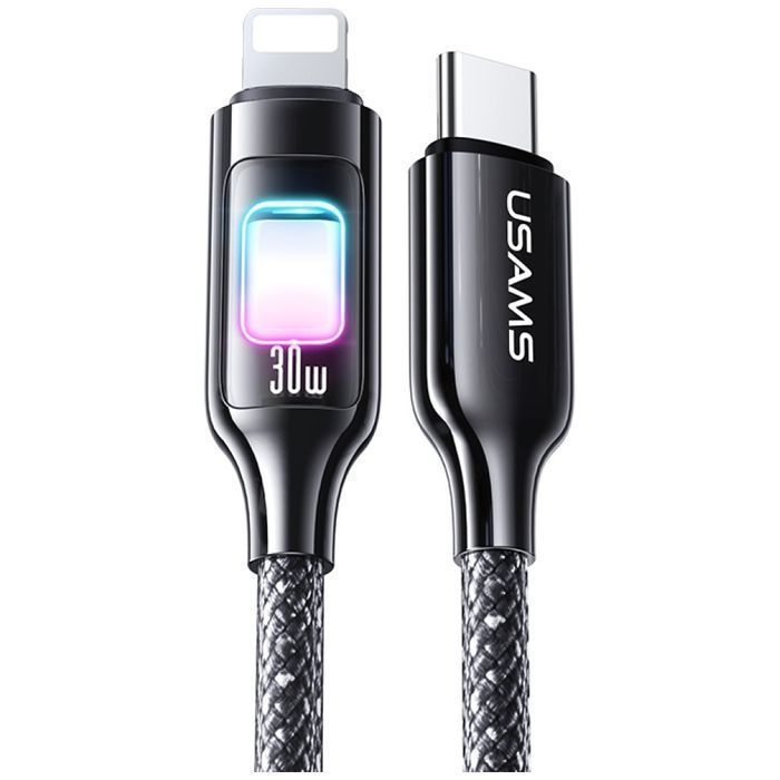 Kabel Usams Tc Series Sj749 30W Usb-C Do Lightning 1,2 M Tarnish
