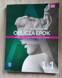 Oblicza epok. Język polski. Podręcznik. Klasa 1. Część 1.