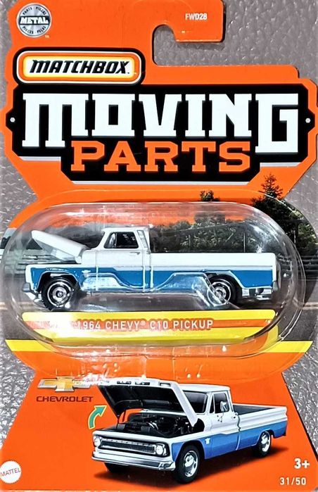 Matchbox Chevy C10 Pickup Moving Parts