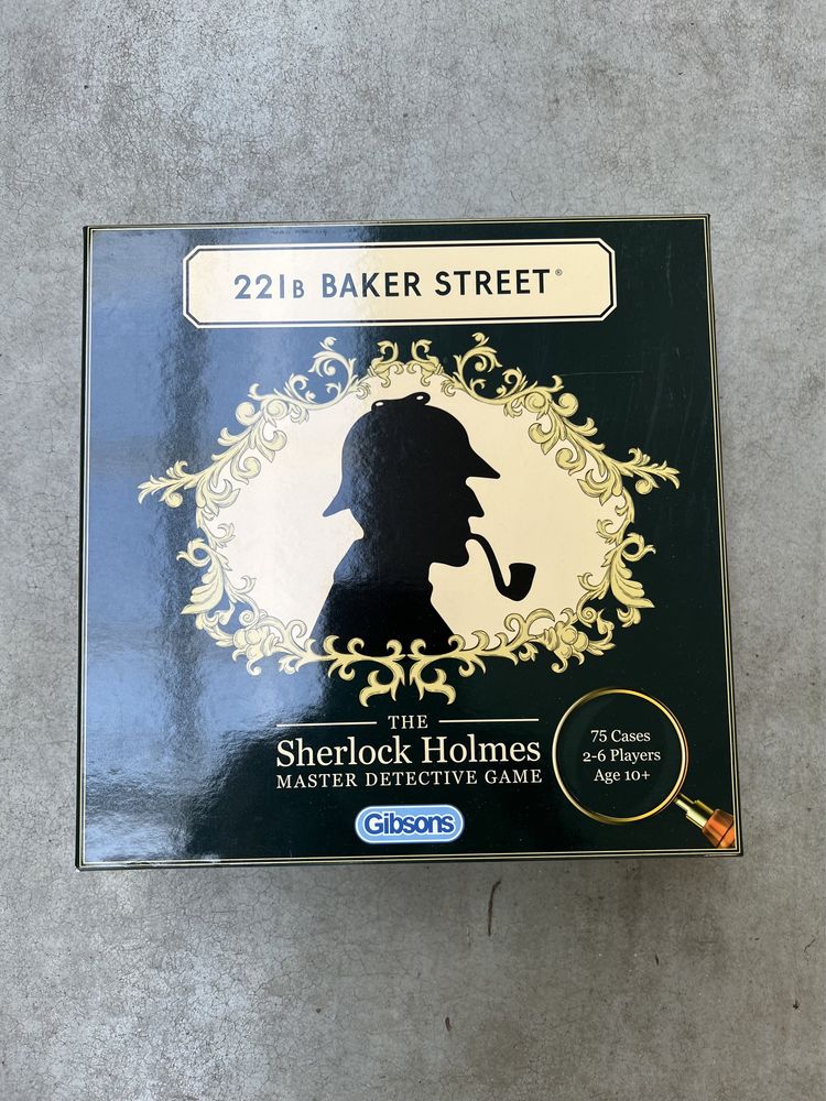 Sherlock Holmes 221b Baker Street Gibsons nowa