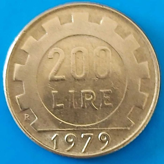 200 Liras de 1979, Republica Italiana