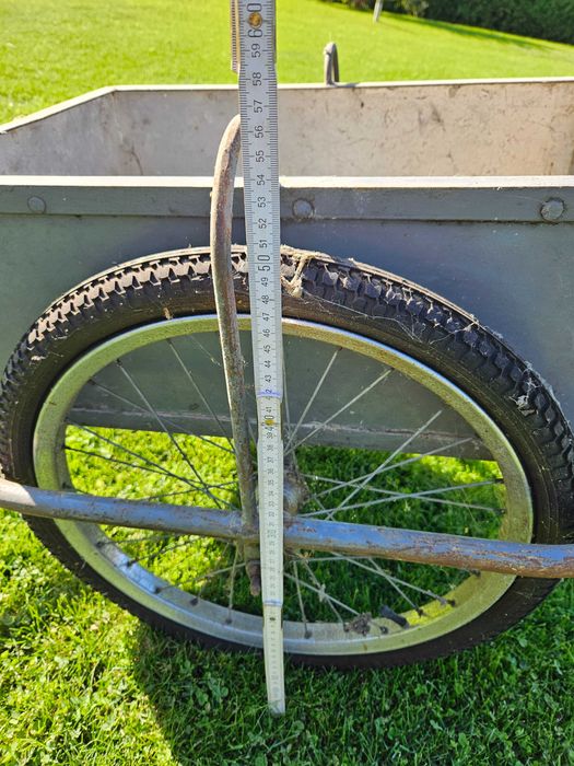 Wózek ogrodowy wózek transportowy przyczepka do roweru motoroweru