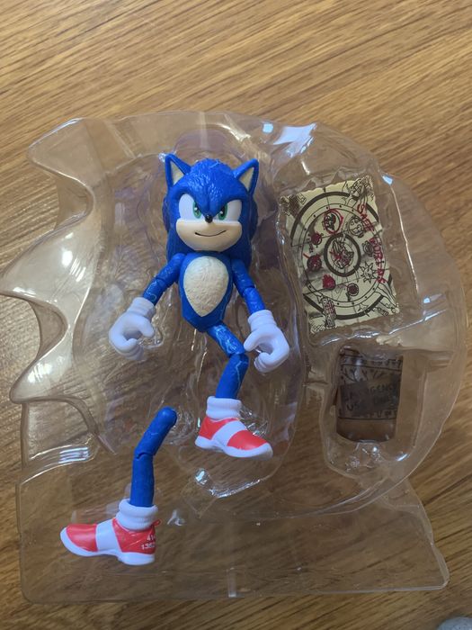 Figurka Sonic 2 Movie mapa uszkodzona noga