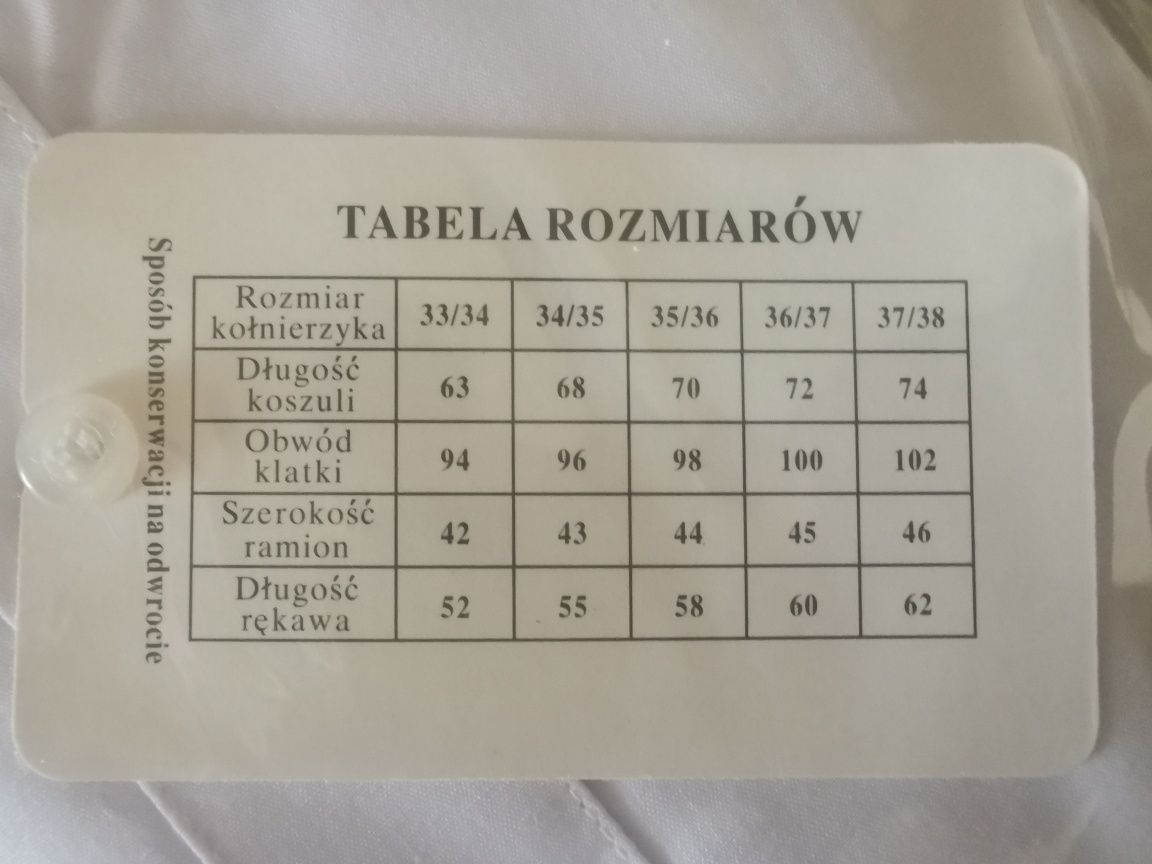 Biała elegancja koszula męska Alberto, 100 % bawełna. 
Idealna na rozp