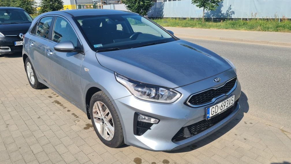 Wynajmę Kia Ceed 1.4 ben/Gaz 140km Automat 2021r