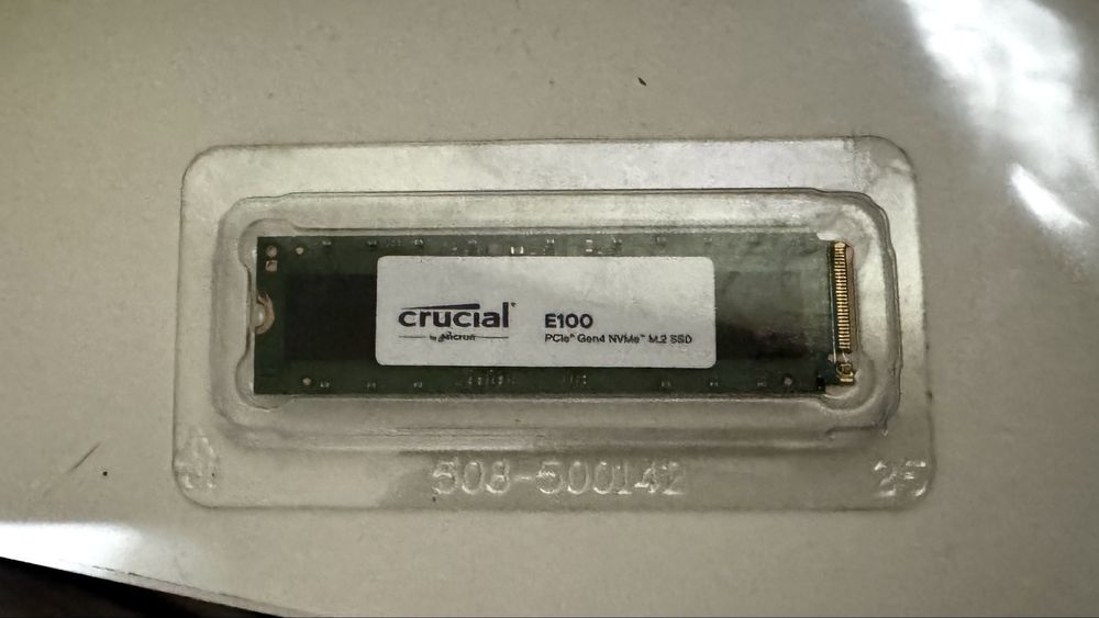 Nieuzywany dysk M.2 NVME Crucial E100 1TB
