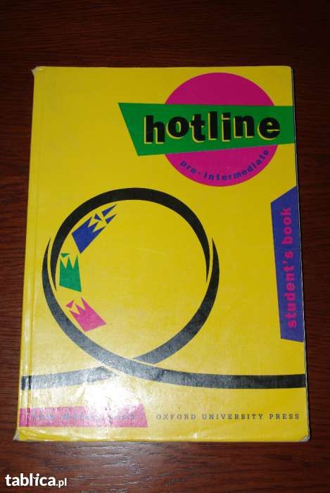 HOTLINE pre-intermediate podręcznik j. angielski