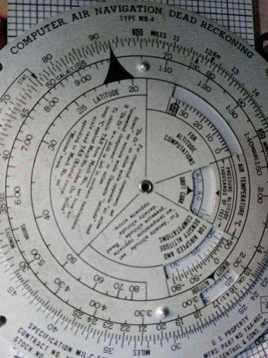 Computador, navegador manual, anos 40