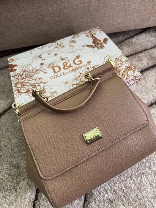 Сумка Dolce&gabbana sicilly d&g натуральна шкіра