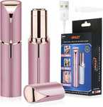 Trymer damski do twarzy USB LED 18K zł bezbolesny mini depilator URAQT